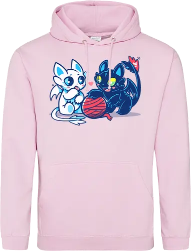Light and Night Dragon Cats