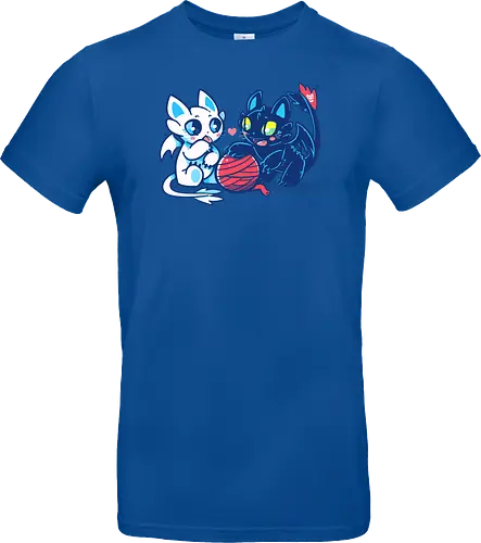 Light and Night Dragon Cats