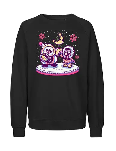 Snow Moon Odyssey - odyssey, gaming, jump'n'run, sl - Fairtrade Sweatshirt