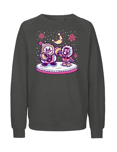 Snow Moon Odyssey - odyssey, gaming, jump'n'run, sl - Fairtrade Sweatshirt