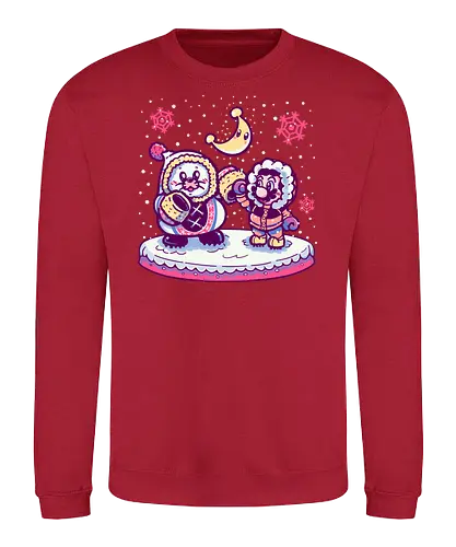 Snow Moon Odyssey - odyssey, gaming, jump'n'run, sl - Sweatshirt