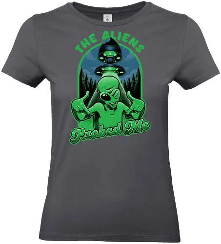Aliens probed me - aliens, alien, space, entführung - Standard T-Shirt (Frauen)