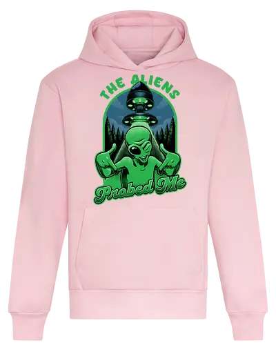 Aliens probed me - aliens, alien, space, entführung - Heavyweight Hoodie
