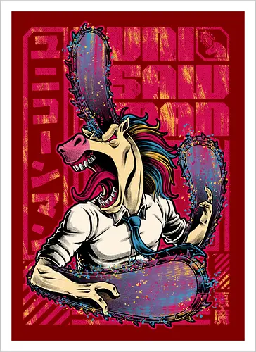 Unicorn Saw Man