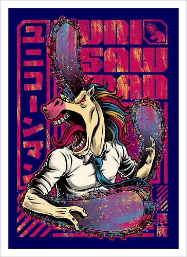 Unicorn Saw Man