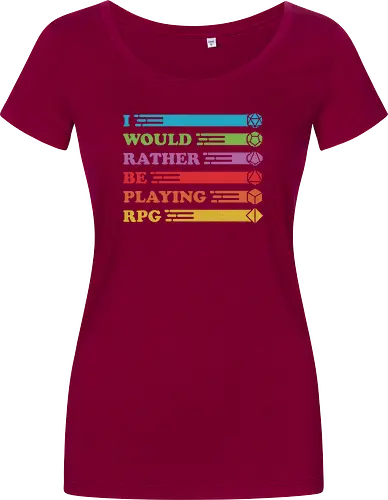 I would rather be playing RPG