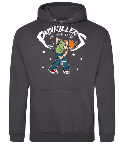 Painkillers vs. the Old - scott, pilgrim, world, parody, comic - Standard Hoodie