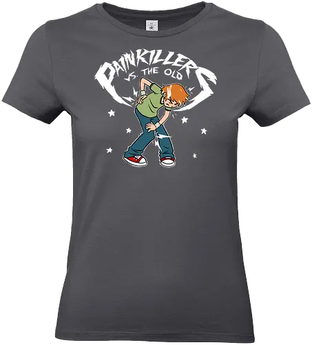 Painkillers vs. the Old - scott, pilgrim, world, parody, comic - Standard T-Shirt (Frauen)