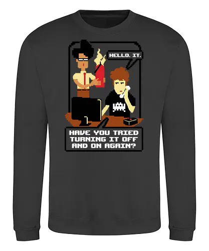 Tech Support - it, crowd, sitcom, tv, support - Sweatshirt