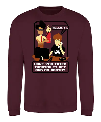 Tech Support - it, crowd, sitcom, tv, support - Sweatshirt