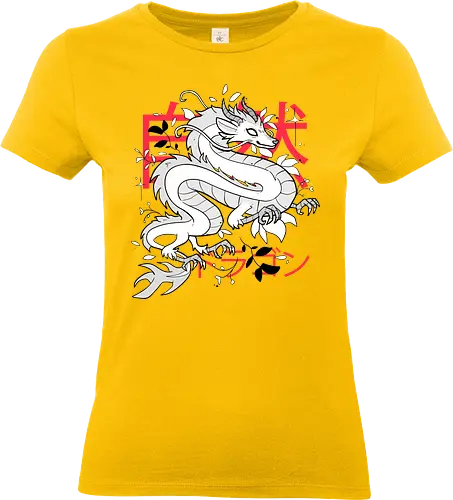 Dragon's Soul - dragon, drache, china, chiConsolee - Standard T-Shirt (Frauen)