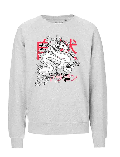 Dragon's Soul - dragon, drache, china, chiConsolee - Fairtrade Sweatshirt