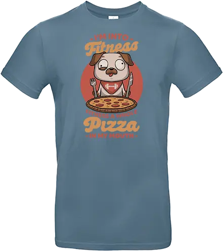 I'm into fitness - pizza, dog, hund, fitness - Standard T-Shirt