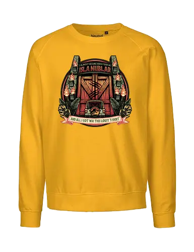 Dino Food - isla, nublar, dino, dinosaur, jurassic - Fairtrade Sweatshirt