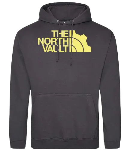 The North Vault - mashup, fallout, vault, north, gaming - Standard Hoodie