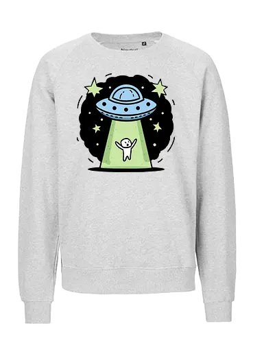 Abduction - alien, space, entführung - Fairtrade Sweatshirt