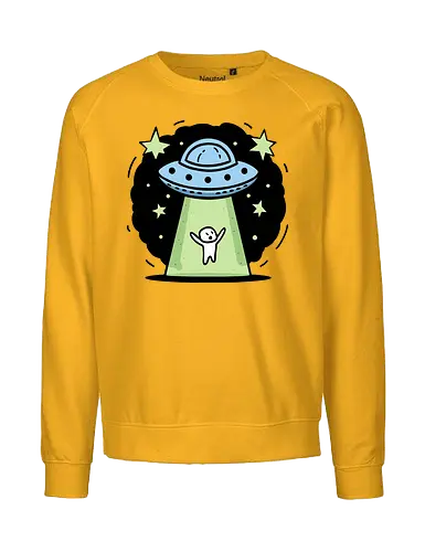 Abduction - alien, space, entführung - Fairtrade Sweatshirt