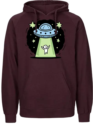 Abduction - alien, space, entführung - Fairtrade Hoodie