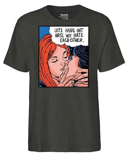 Let's Hang Out - colorpop, art, love, liebe, statement - Fairtrade T-Shirt