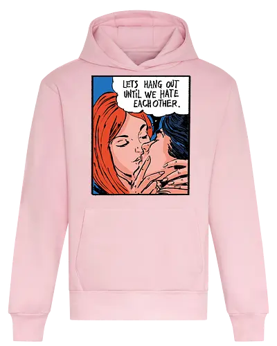 Let's Hang Out - colorpop, art, love, liebe, statement - Heavyweight Hoodie