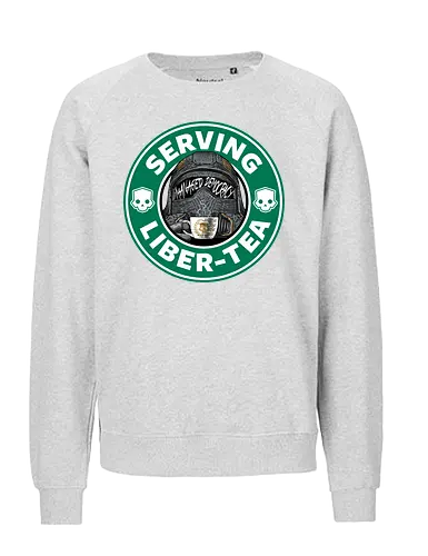 Liber-T - coffee, coffeehouse, hell, diver, gaming, t - Fairtrade Sweatshirt