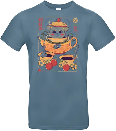 Intruders at T - tee, cat, katze, maus, mouse, ttime - Standard T-Shirt