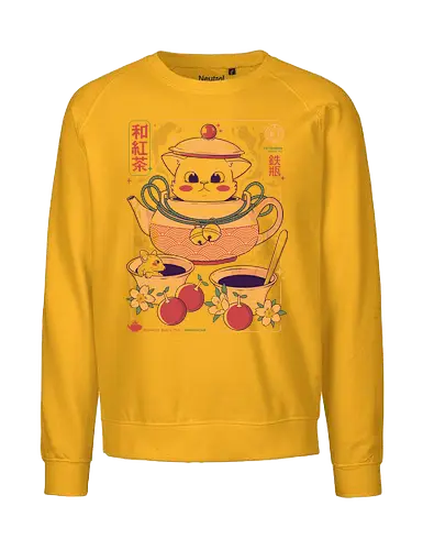 Intruders at T - tee, cat, katze, maus, mouse, ttime - Fairtrade Sweatshirt