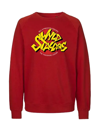 Wyld Stallyns - bill, ted, band, music, retro, science fiction, comedy - Fairtrade Sweatshirt