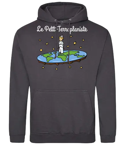 Le Petit Terraplaniste - scheibe, prinz, prince, flat rth, flatrther - Standard Hoodie