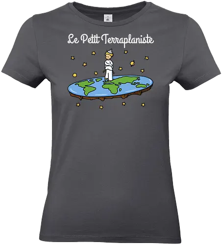 Le Petit Terraplaniste - scheibe, prinz, prince, flat rth, flatrther - Standard T-Shirt (Frauen)