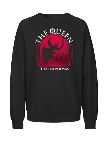Red Queen - game, queen, dragon, throConsole - Fairtrade Sweatshirt