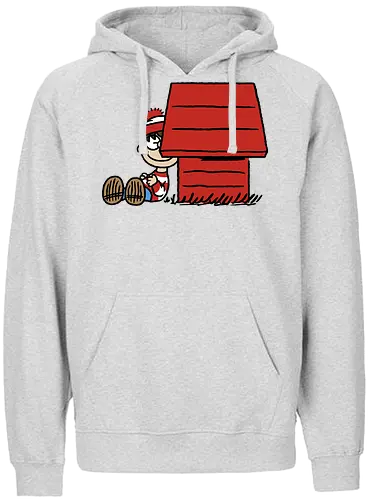 Hidden Character - waldo, hide, walter - Fairtrade Hoodie