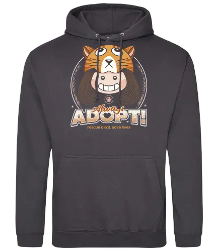 Adopt a Cat - Cute, Cat, Katze - Standard Hoodie