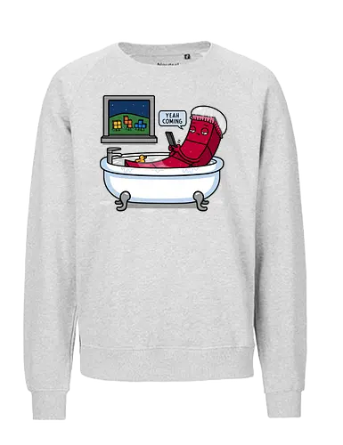 Piece on the Way - retro, gaming, tetris - Fairtrade Sweatshirt
