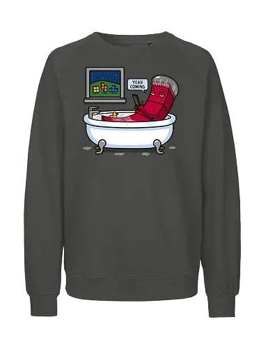 Piece on the Way - retro, gaming, tetris - Fairtrade Sweatshirt
