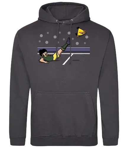Catapult Shot - kicker, angry, bird, anime, manga - Standard Hoodie