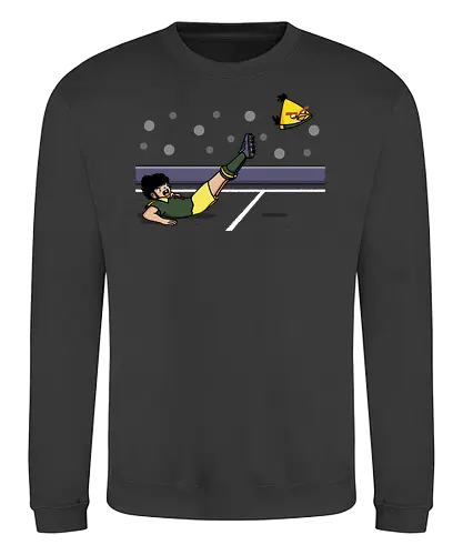 Catapult Shot - kicker, angry, bird, anime, manga - Sweatshirt