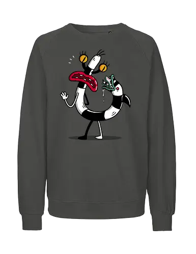 Wormtail - monster, cartoon, betelgeuse - Fairtrade Sweatshirt