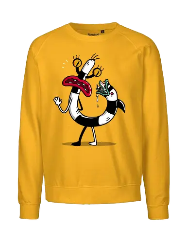 Wormtail - monster, cartoon, betelgeuse - Fairtrade Sweatshirt