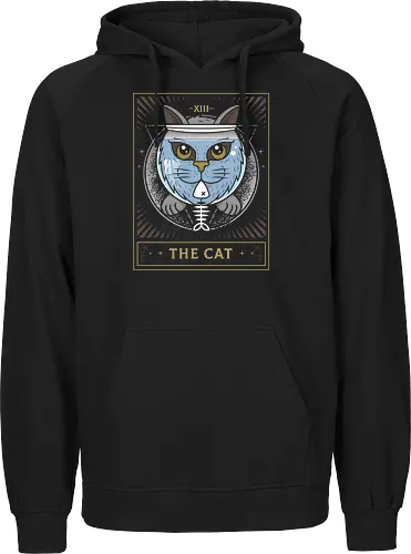 Fish Bowl Cat Tarot Card