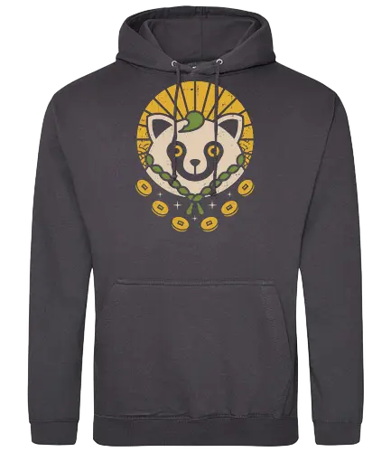 Lucky Tanuki - Animal, Dog, Cute - Standard Hoodie