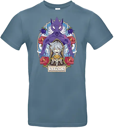 Razor Tattoo - Genshin, Impact - Standard T-Shirt