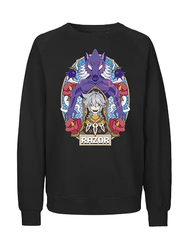 Razor Tattoo - Genshin, Impact - Fairtrade Sweatshirt