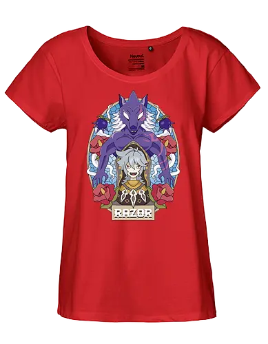 Razor Tattoo - Genshin, Impact - Fairtrade Girl Shirt