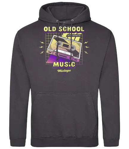 Old School Music Mixtape - Retro, Cassette - Standard Hoodie