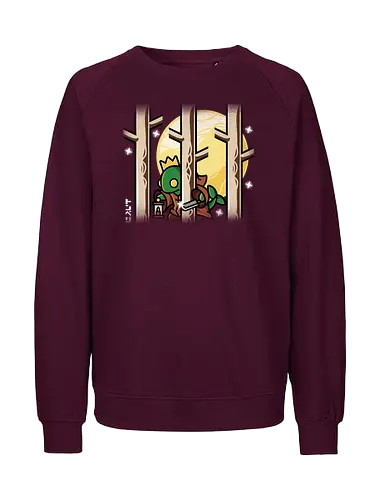 Meteor Master Forest - Final, Fantasy, Pug - Fairtrade Sweatshirt