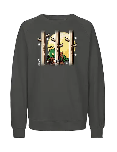Meteor Master Forest - Final, Fantasy, Pug - Fairtrade Sweatshirt