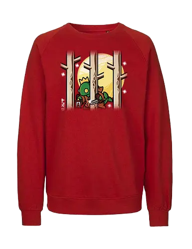Meteor Master Forest - Final, Fantasy, Pug - Fairtrade Sweatshirt