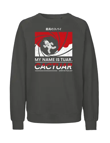 My Name Is Cactus - Cactus, Final, Fantasy - Fairtrade Sweatshirt