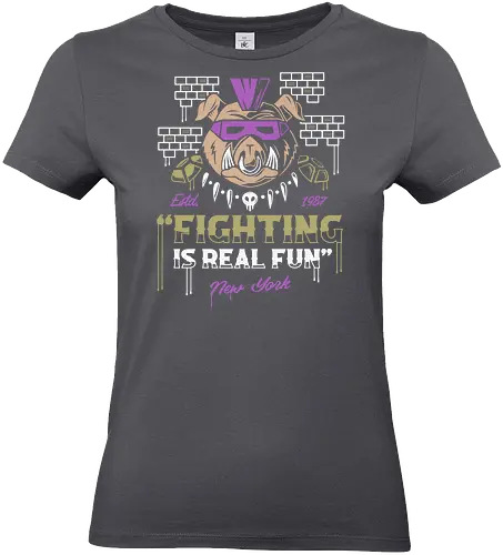 New York Punk Pig - Schwein, Punk - Standard T-Shirt (Frauen)